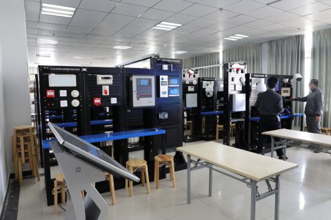 湖北城市建设职业技术学院建筑智能化实训室