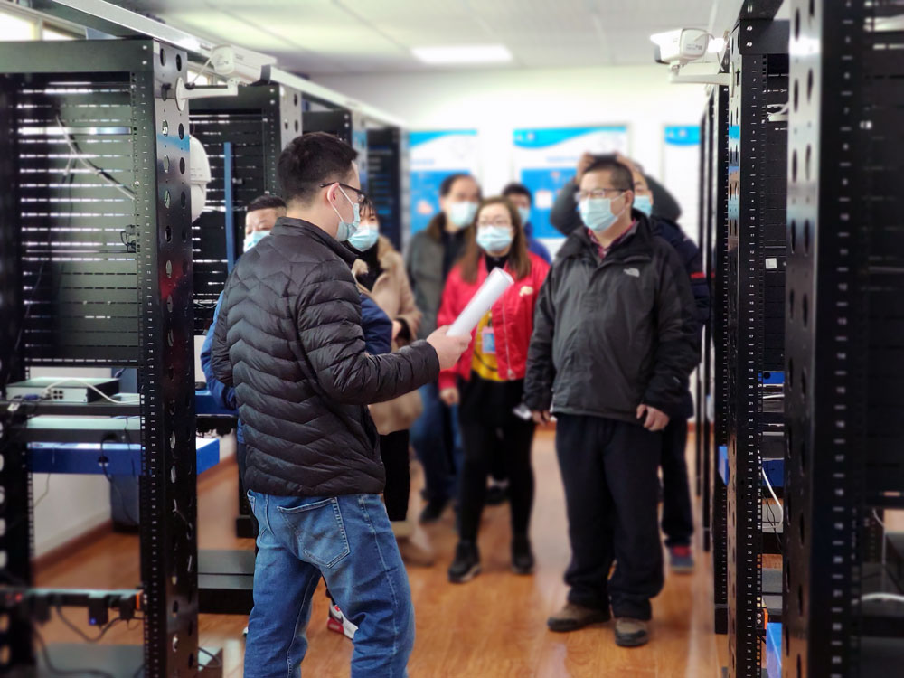 武汉市交通科技学校网络智能化安防系统安装与维护实训基地竣工