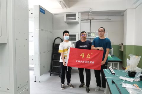 景洪市职业高级中学综合布线实训室竣工并顺利通过验收