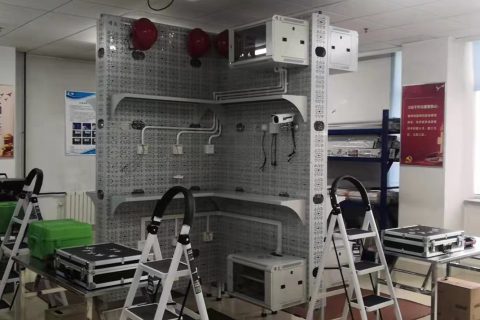 黑龙江旅游职业学院综合布线实训室项目顺利竣工