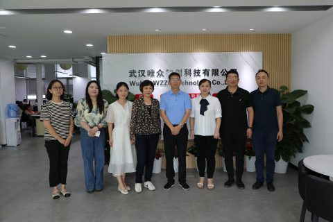 湖北孝感美珈职业学院信息技术学院院长一行到访