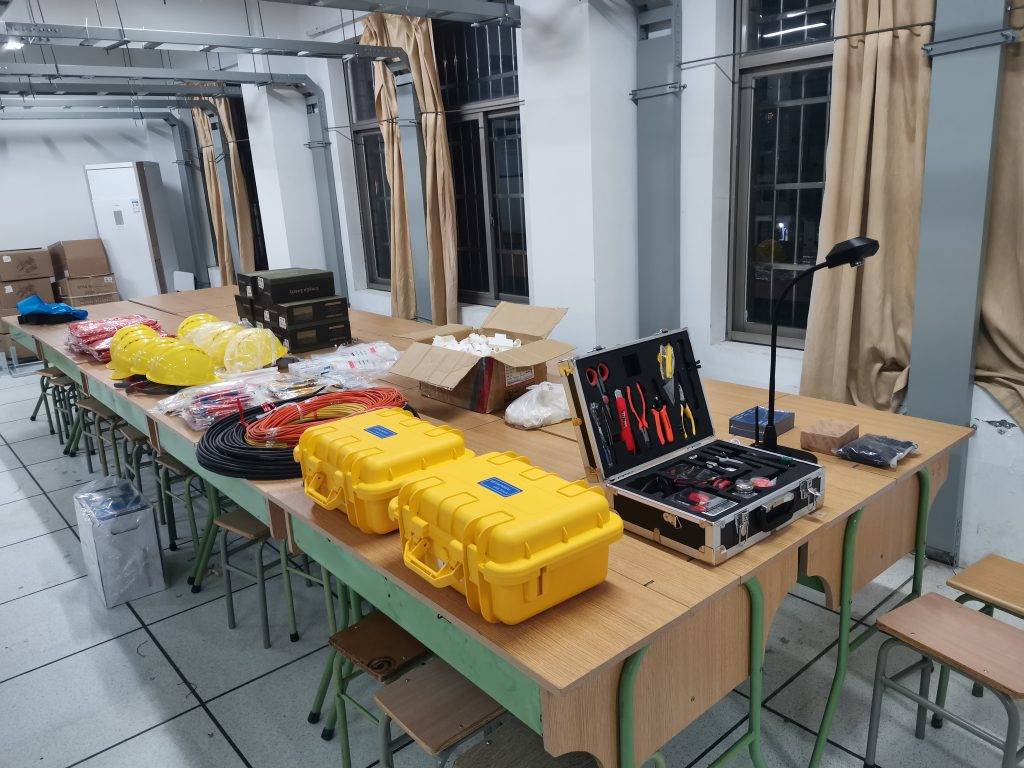 浙江科贸职院综合布线项目顺利竣工