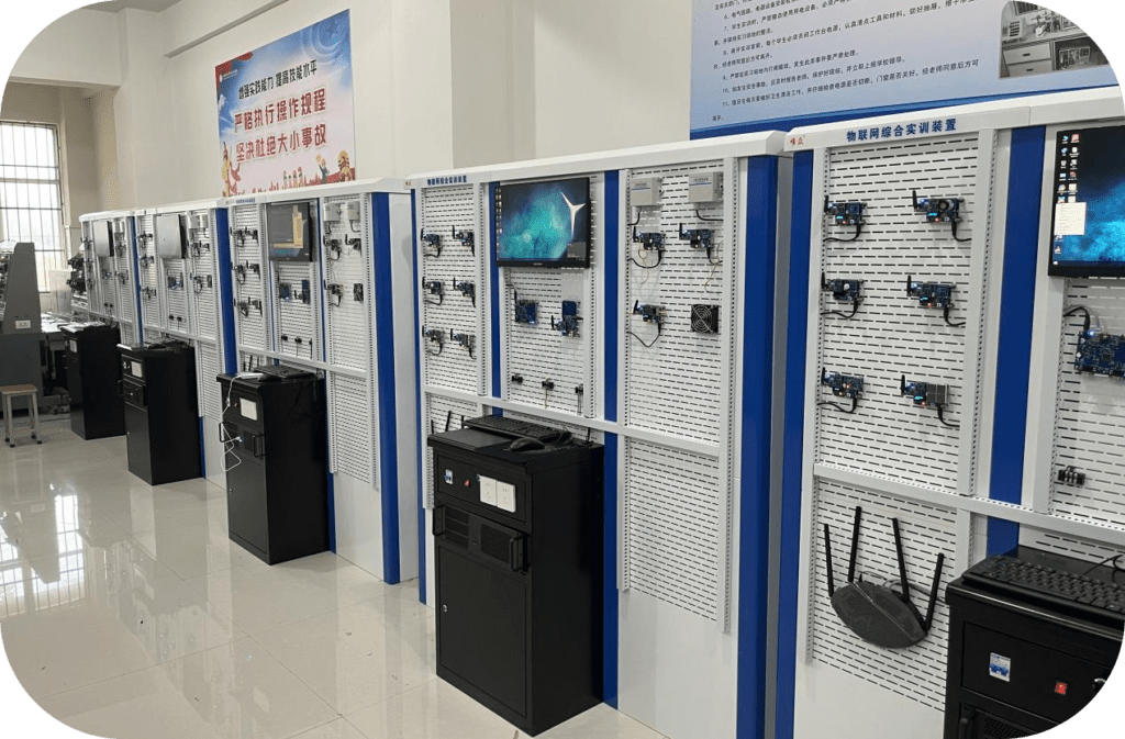 圆满落幕：淇县中专物联网一体化实训室项目竣工