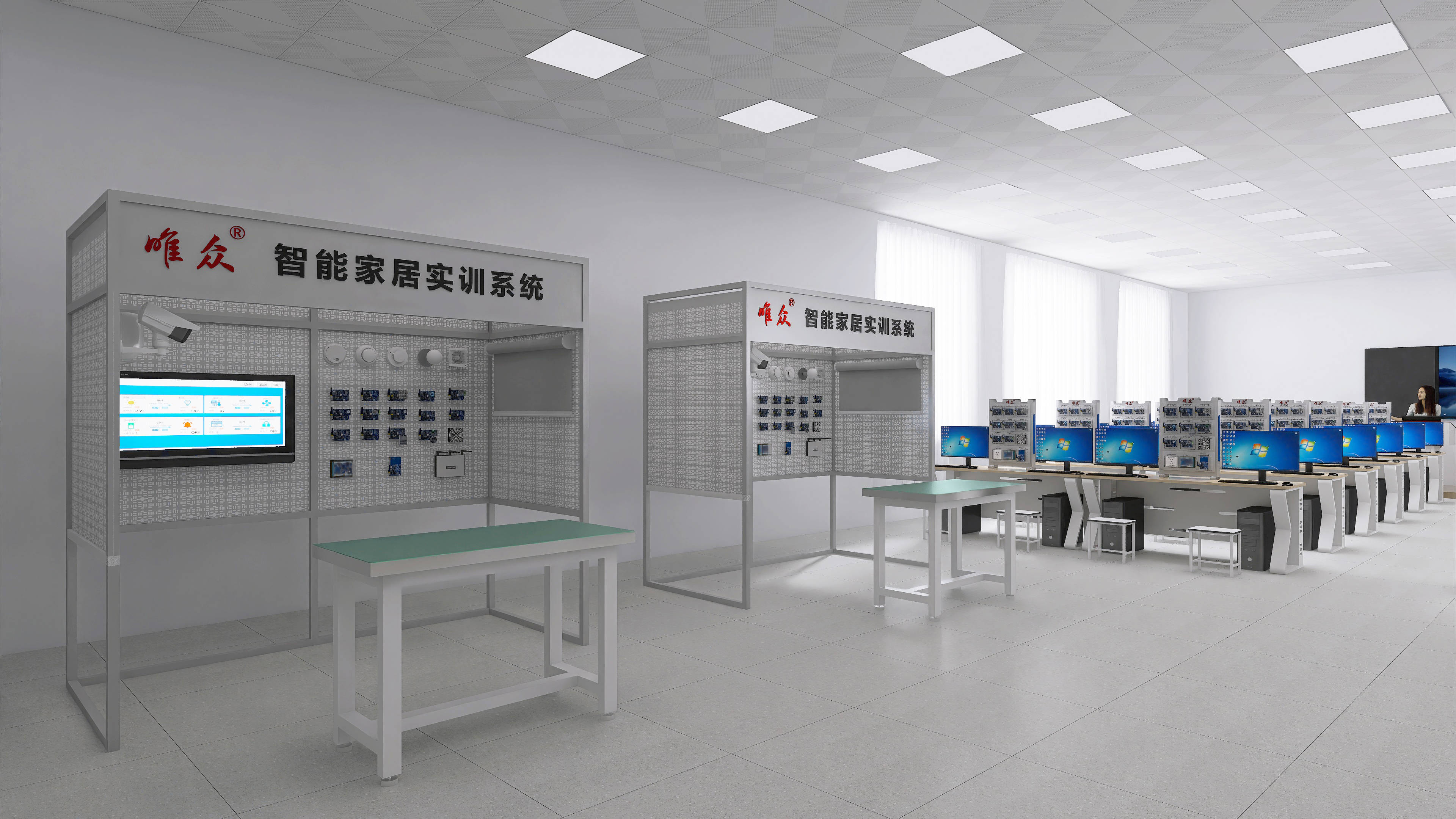 “岗课赛证”融通的物联网综合实训室建设方案