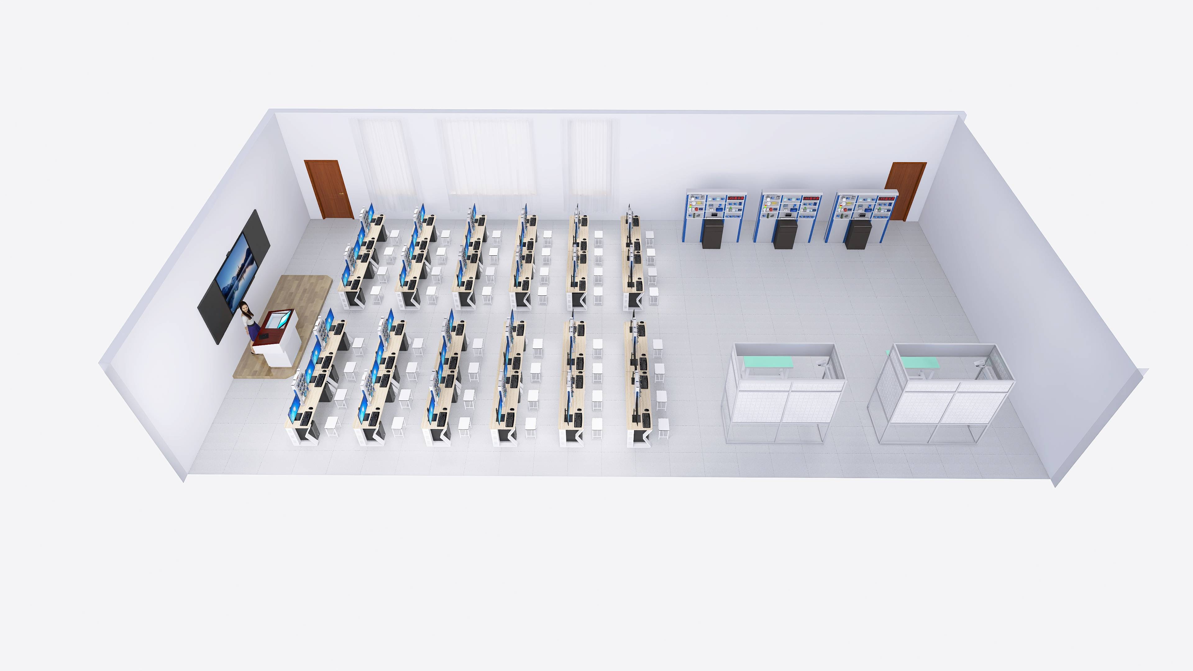 “岗课赛证”融通的物联网综合实训室建设方案