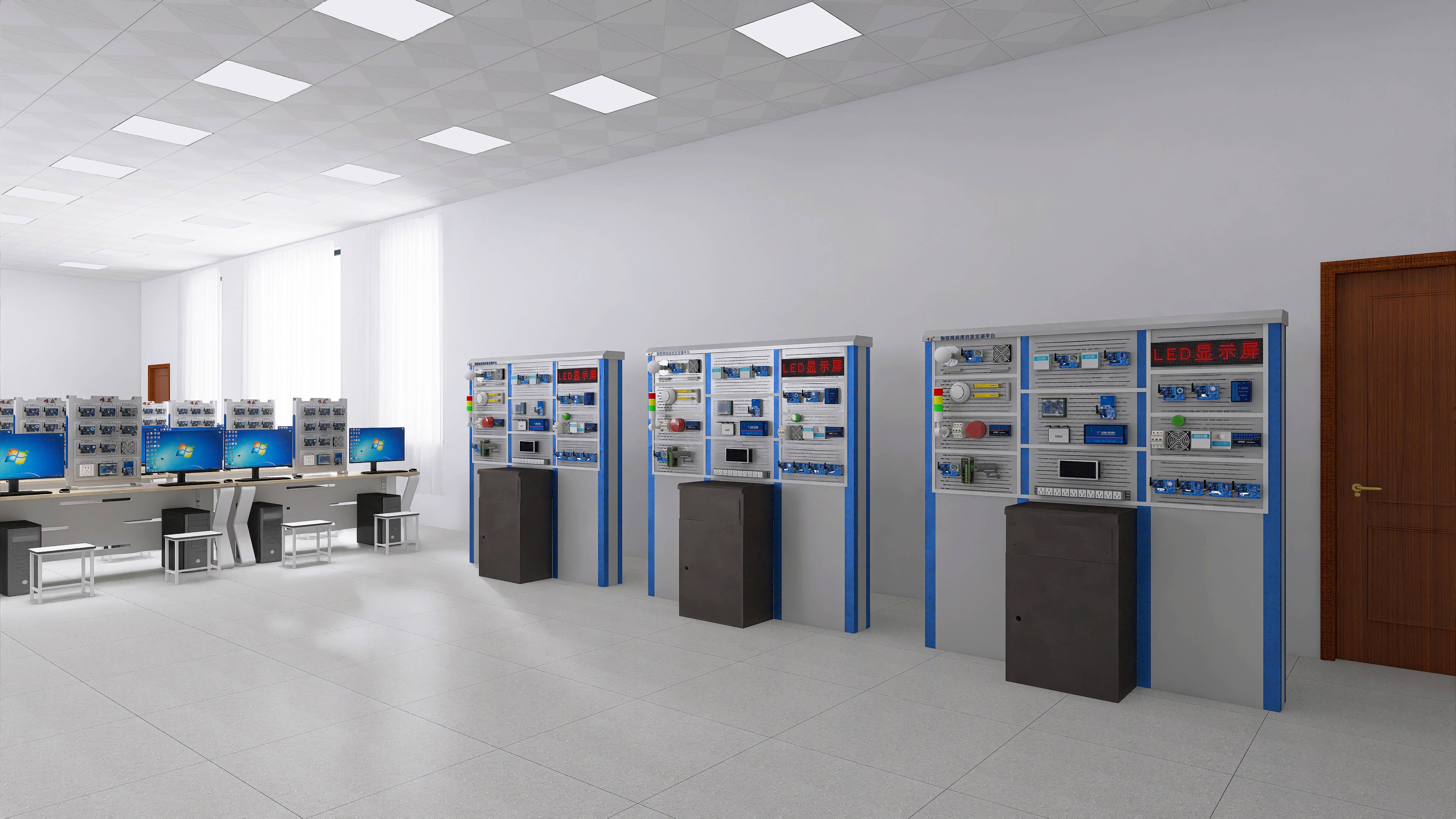 “岗课赛证”融通的物联网综合实训室建设方案