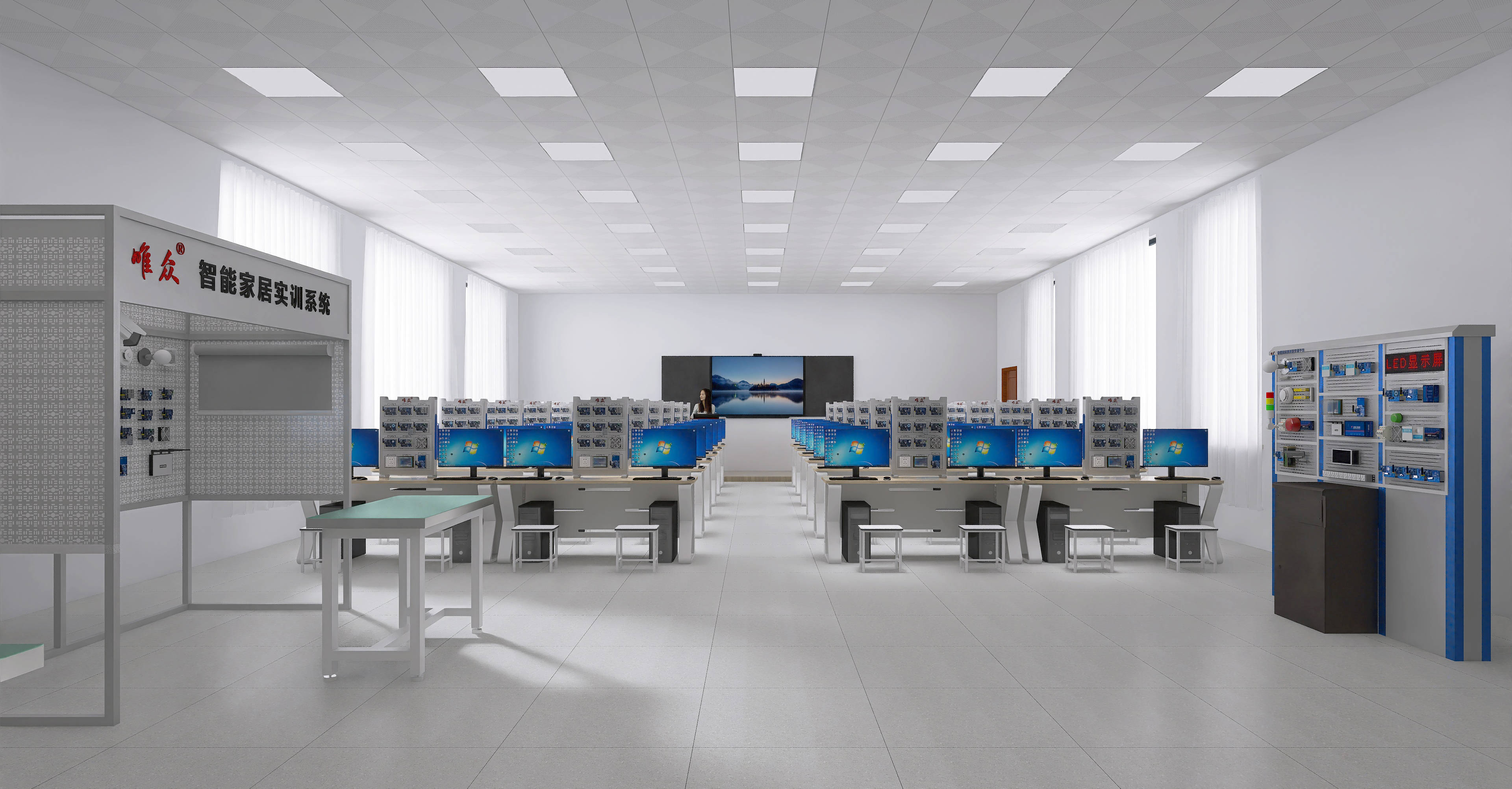 “岗课赛证”融通的物联网综合实训室建设方案