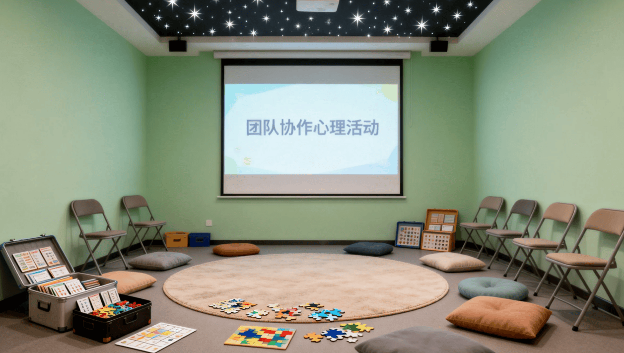 职业学校心理健康教育中心效果图 职业学校心理健康教育中心效果图